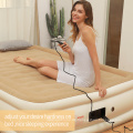 SUNGOOGLE Schlafzimmermöbel Doppel-Luftmatratze Matratzenbeflockung PVC Aufblasbares Luftbett Indoor